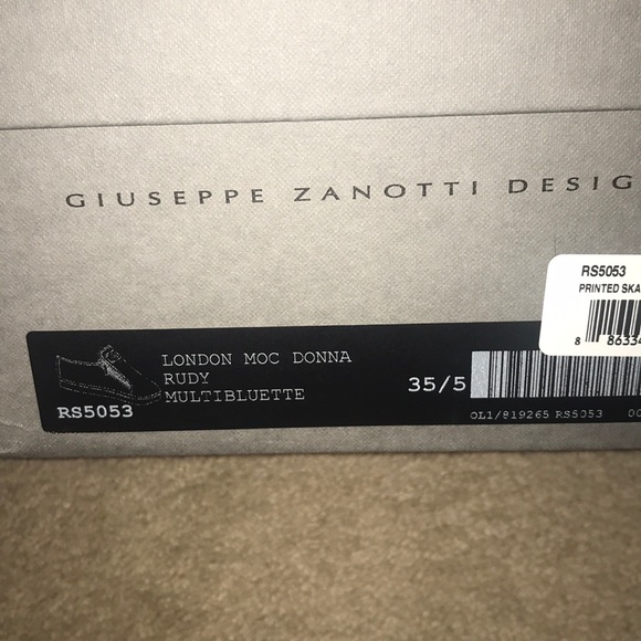 Giuseppe Zanotti London Moc Donna Rudy Skate shoe - Picture 3 of 3